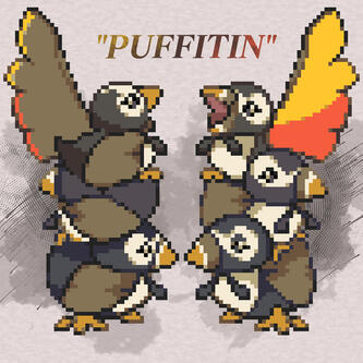 Puffitin - the Conformist Puffin