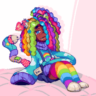 Buttons - original character design by ShinyHunterKai