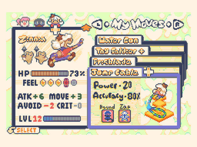 Zinnia's Moveset - original character by lxvepup